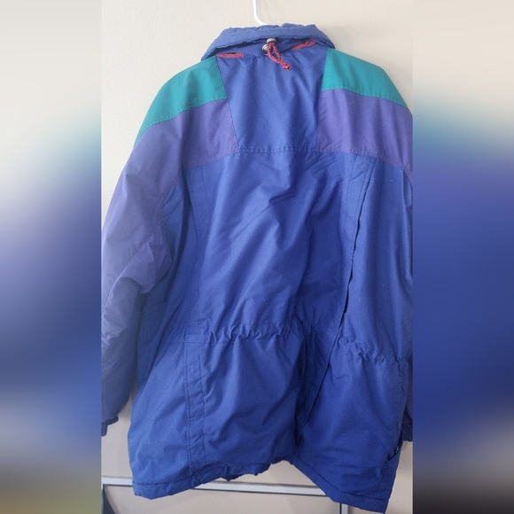 st. johns bay vintage color block womens winter coat - Picture 9 of 9